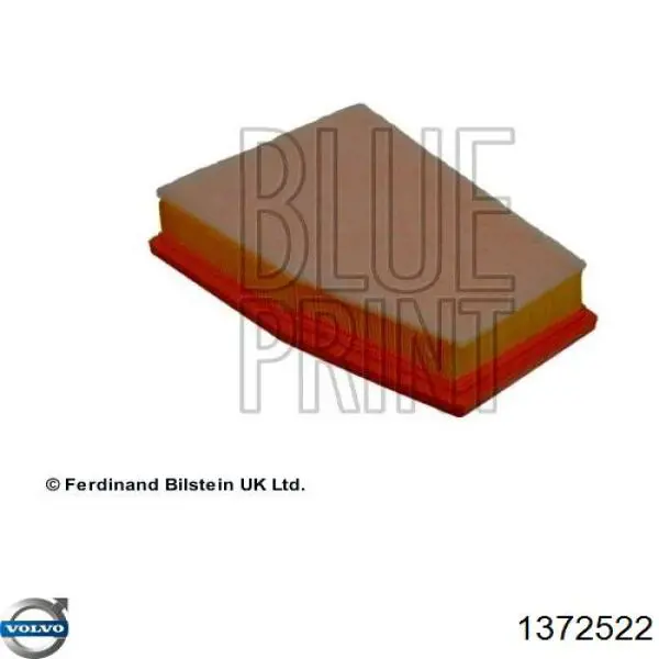 Підкрилок заднього крила, лівий Volvo 1372522 ціна, від 68.44 USD