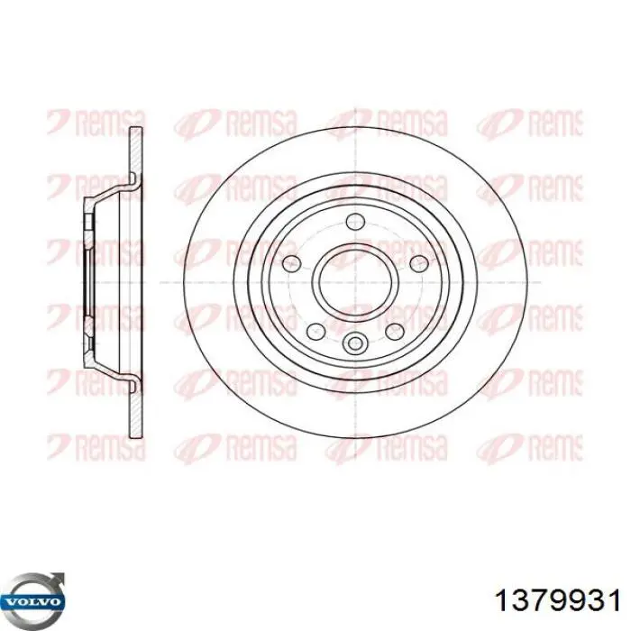 1379931 Volvo Дискові гальма