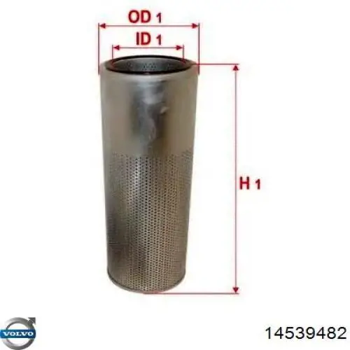 Фільтр гідравлічної системи Volvo 14688861 ціна, від 115.63 USD