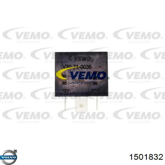 Реле електричне багатофункціональне Volvo 1501832 ціна, від 3.01 USD