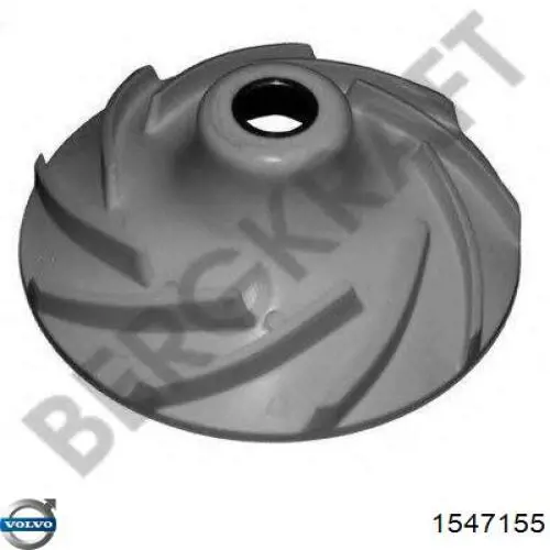 1547155 Volvo Помпа водяна, (насос) охолодження, в зборі з корпусом