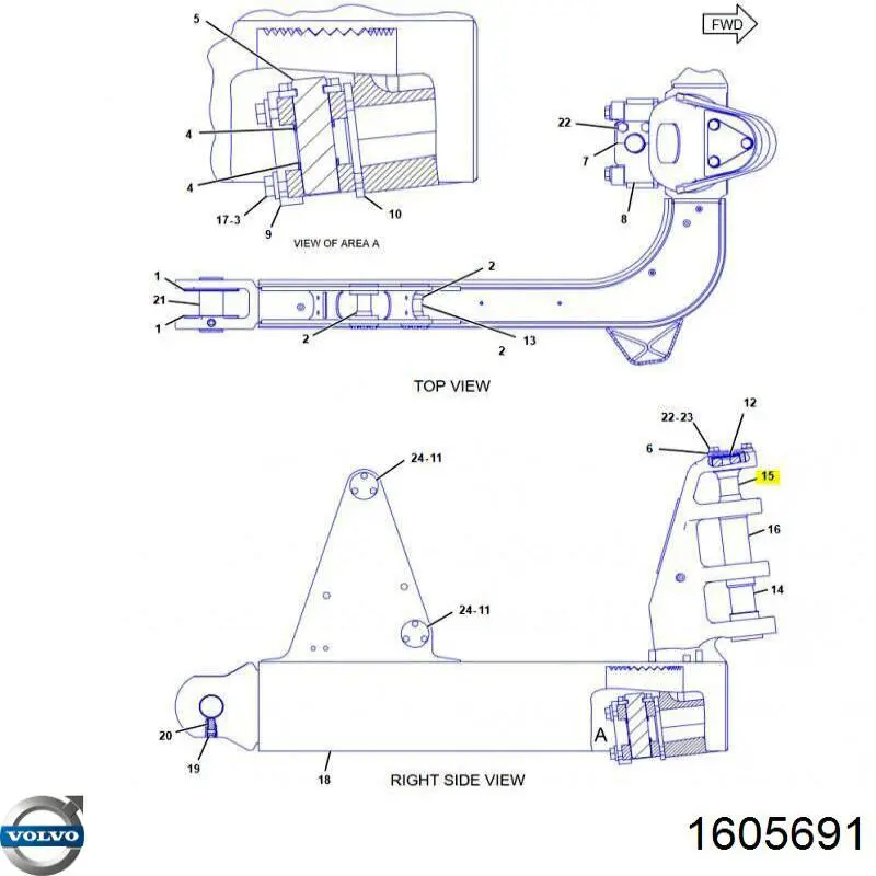  1605691 Volvo