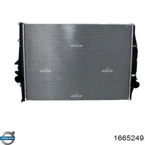 Купити 1665249 Volvo Радіатор двигуна