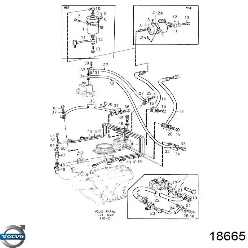 Прокладка пробки піддону двигуна 18665 Volvo