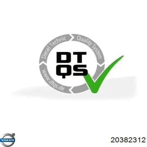 Клапан обмеження тиску пневмосистеми 20382312 Volvo