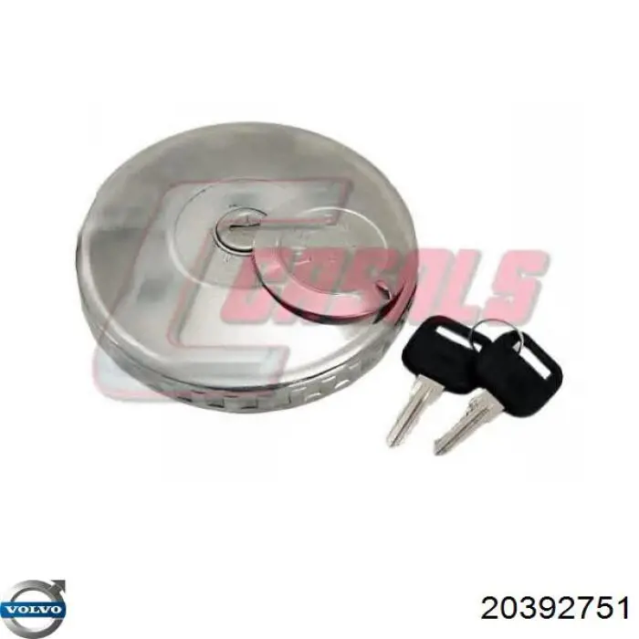 Пробка паливного бака Volvo 20392751 ціна, від 17.53 USD