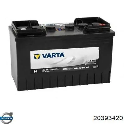 20393420 Volvo Авто акумулятор