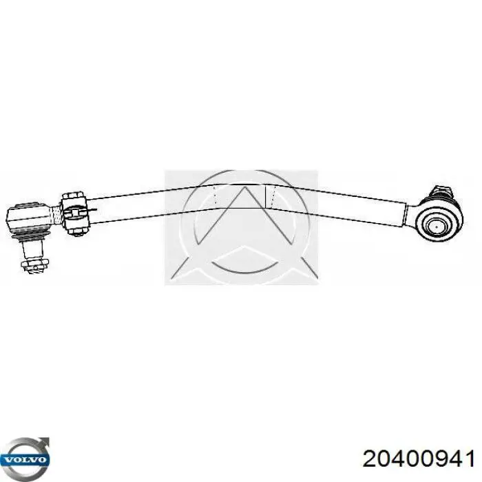 Тяга рульова поздовжня, передньої підвіски Volvo 20400941 ціна, від 3.78 USD