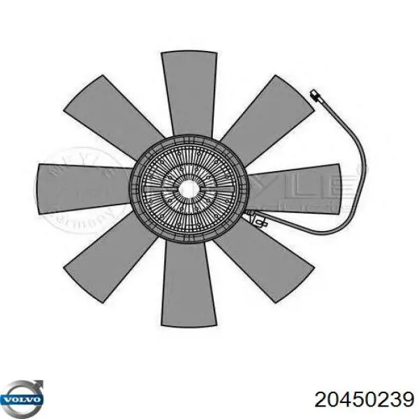 20450239 Volvo Гідромуфта приводу вентилятора