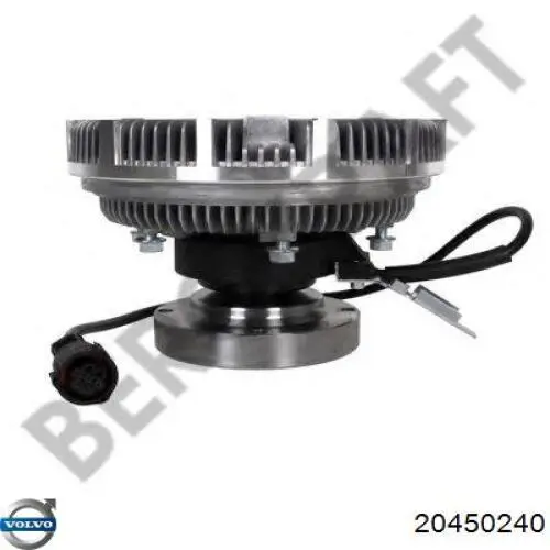 В'язкова муфта вентилятора Volvo 20450240 ціна, від 458.55 USD