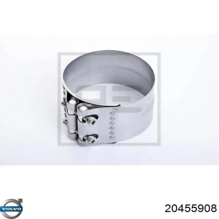 Купити 20455908 Volvo Хомут кріплення глушника передній
