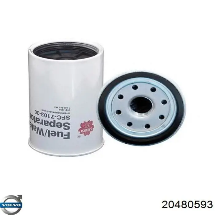 Фільтр тонкого очищення палива Volvo 20480593 ціна, від 29.44 USD