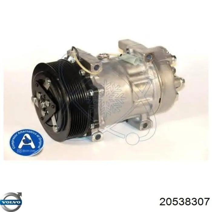 Компресор кондиціонера 20538307 Volvo