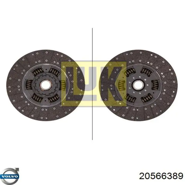 Зчеплення Volvo 20566389 ціна, від 205.68 USD