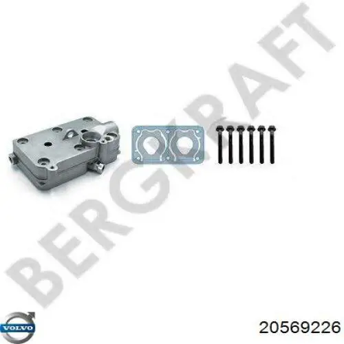 Головка компресора Volvo 20569226 ціна, від 176.96 USD