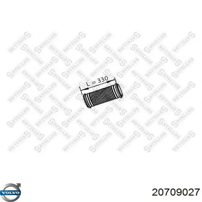 20709027 Volvo Гофра вихлопної системи