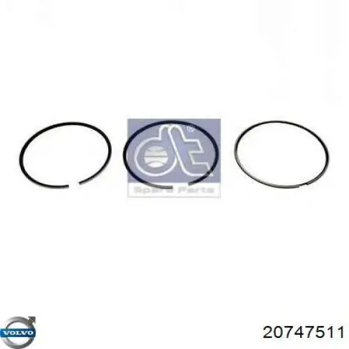 Купити 20747511 Volvo Кільця поршневі на 1 циліндр, STD.