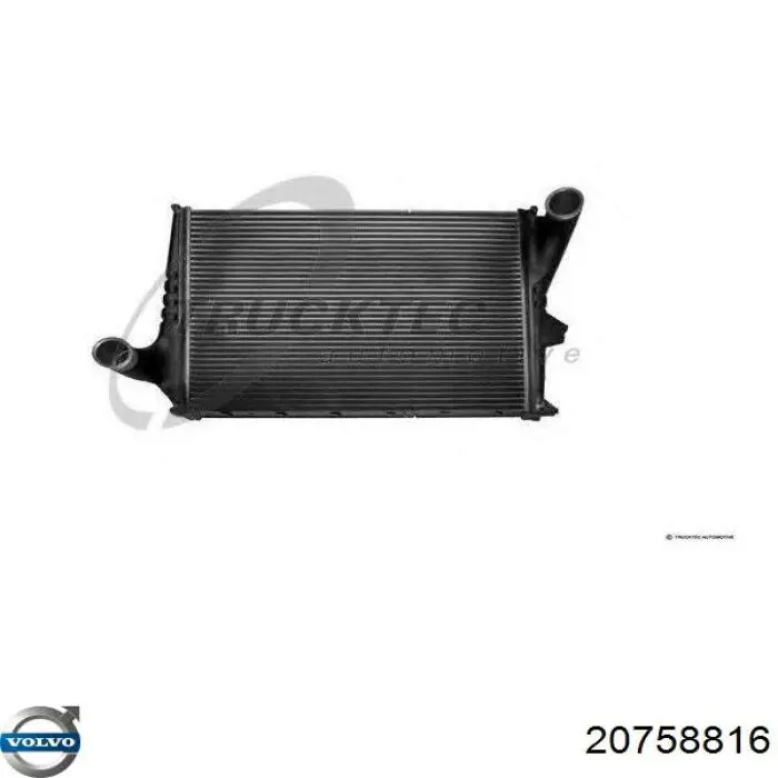 Система охолодження наддувочного повітря Volvo 20758816 ціна, від 492.43 USD