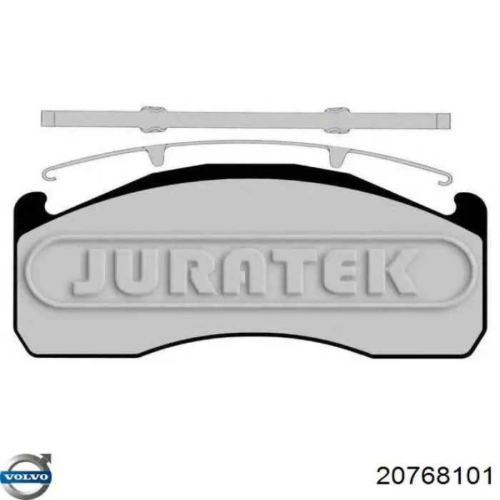20768101 Volvo Колодки гальмівні задні, дискові