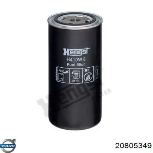 20805349 Volvo Фільтр палива
