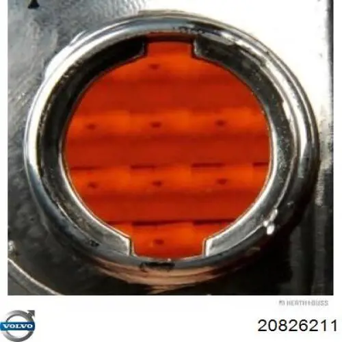 Габарит-показник повороту, лівий Volvo 20826211 ціна, від 7.36 USD