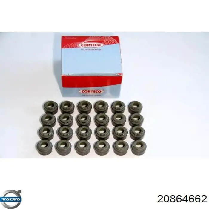 Сальник клапана (маслознімний), впуск/випуск Renault (RVI) 7420864662 ціна, від 1.46 USD
