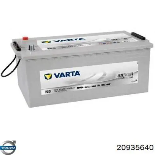 Акумуляторна батарея, АКБ 20935640 Volvo
