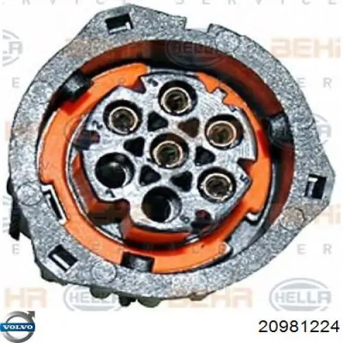 Вискомуфта вентилятора 20981224 Volvo