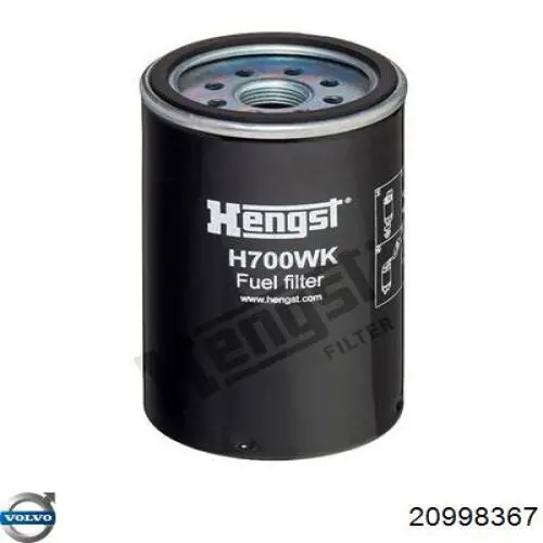 Фільтр тонкого очищення палива Volvo 20998367 ціна, від 29.44 USD