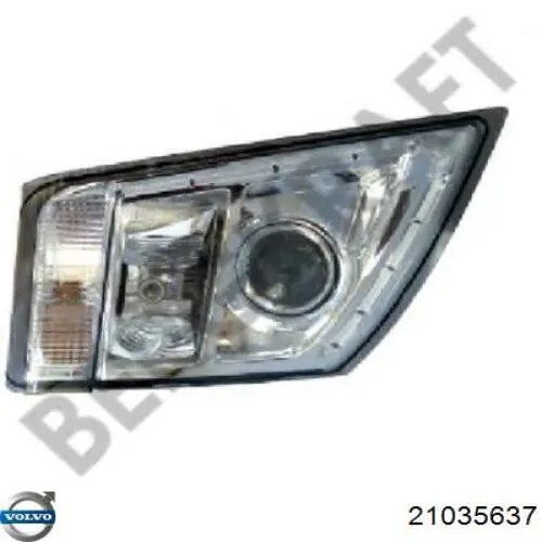 21035637 Volvo Основна фара - вставка