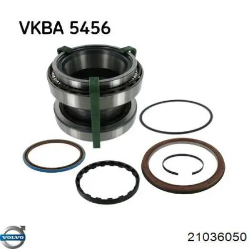 Підшипник маточини задньої Volvo 21036050 ціна, від 225.20 USD