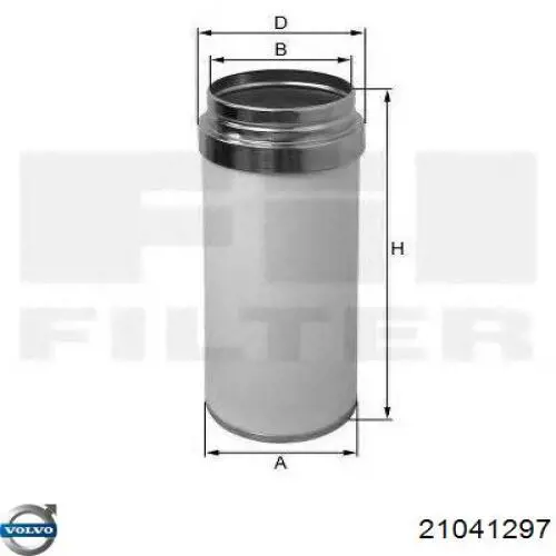 Купити 21041297 Volvo Автомобільний фільтр повітря