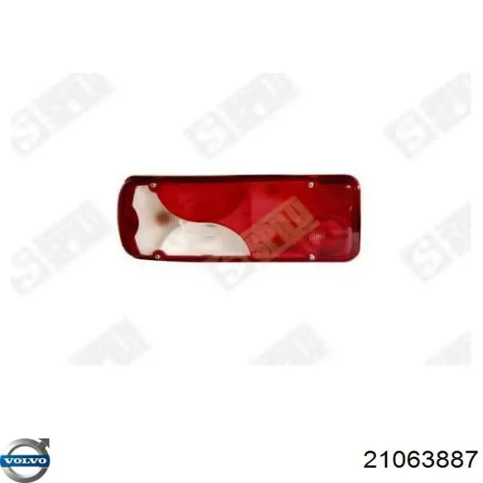 Ліхтар задній лівий Volvo 21063887 ціна, від 30.86 USD