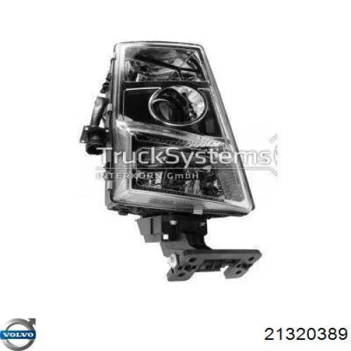 3090736 Volvo Скло зерказа заднього виду