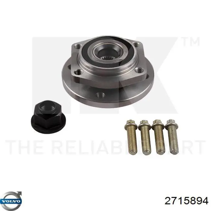Маточина колеса передня Volvo 2715894 ціна, від 63.24 USD