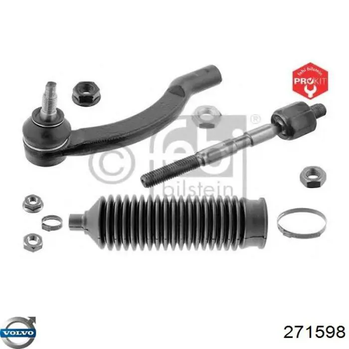 Наконечник рульовий Volvo 271598 ціна, від 15.41 USD