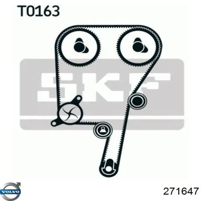 Помпа 271647 Volvo