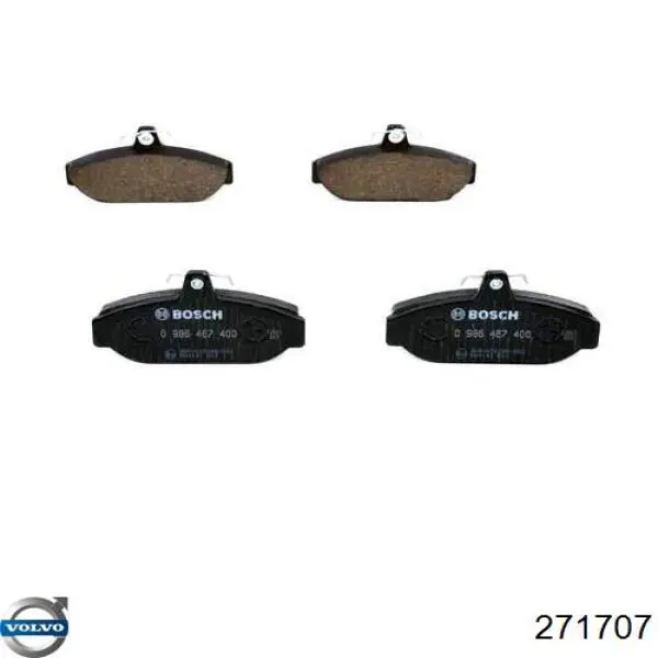 Купити 271707 Volvo Колодки гальмівні передні, дискові