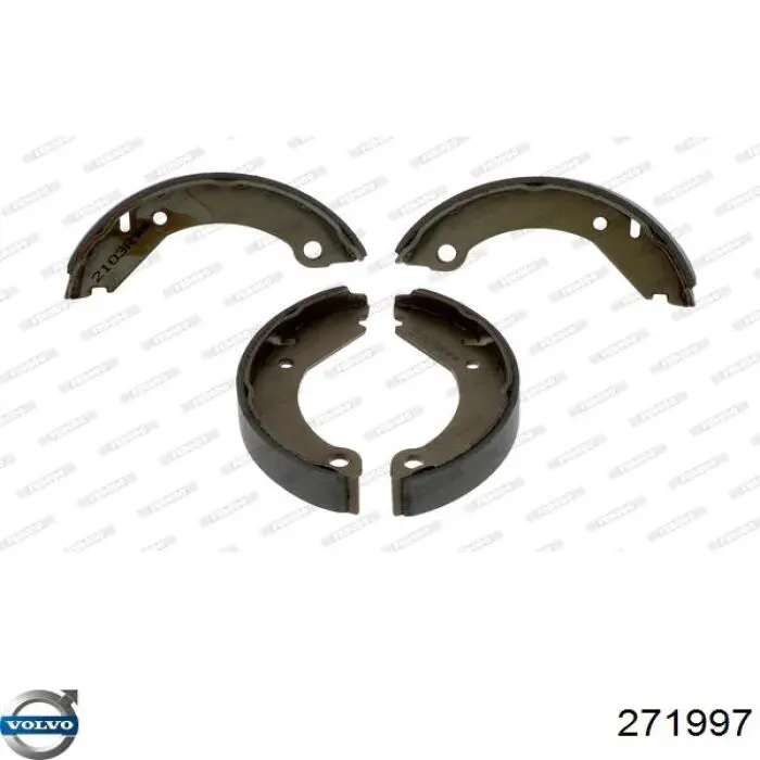 Купити 271997 Volvo Гальмівні колодки гальма стоянки