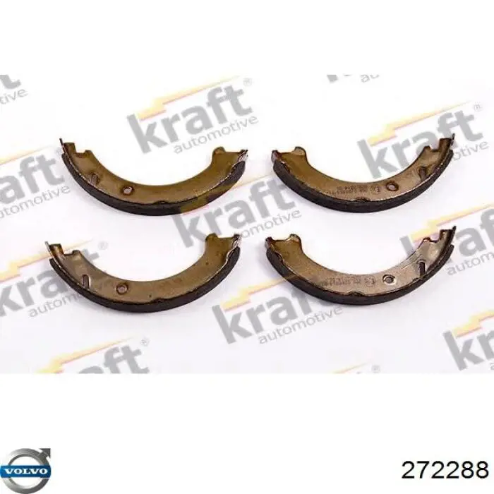 272288 Volvo Гальмівні колодки ручника