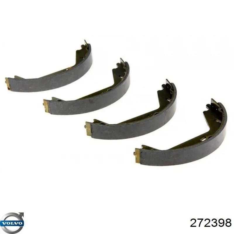Колодки ручника / стоянкового гальма Volvo 272398 ціна, від 20.29 USD