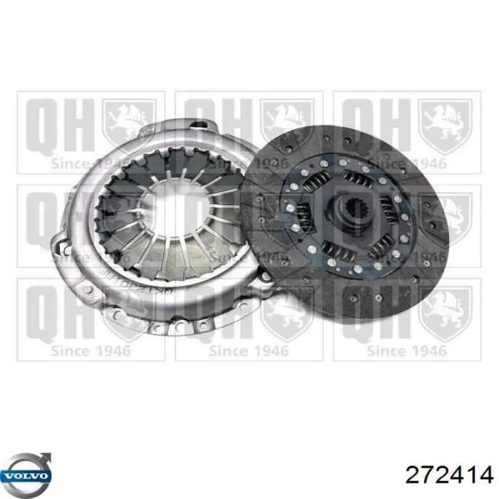 Купити 272414 Volvo Комплект зчеплення (диск, корзина, підшипник)