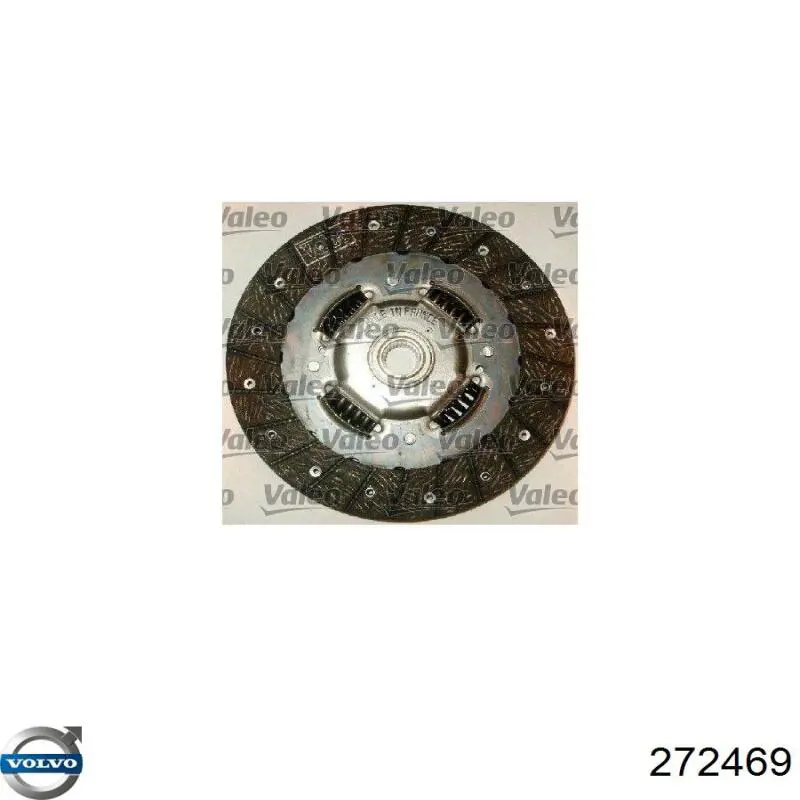 Комплект зчеплення (3 частини) Volvo 272469 ціна, від 107.06 USD