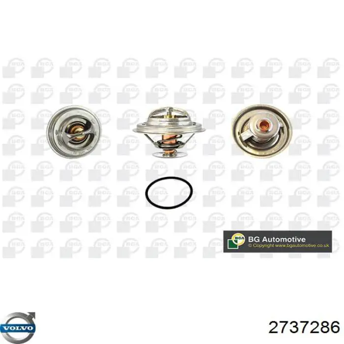 2737286 Volvo Авто термостат