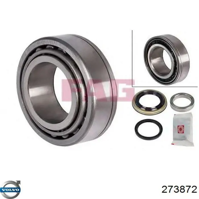 Підшипник маточини задньої Volvo 273872 ціна, від 26.83 USD