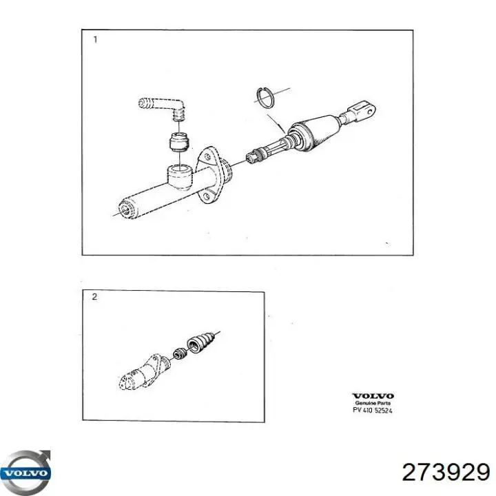  Volvo 273929 ціна, від 203.49 USD