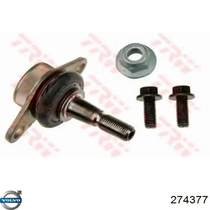 Кульова опора, нижня Volvo 274377 ціна, від 21.54 USD