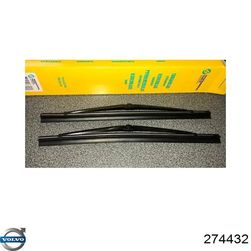 Щітка-двірник скла фари Volvo 274432 ціна, від 12.67 USD