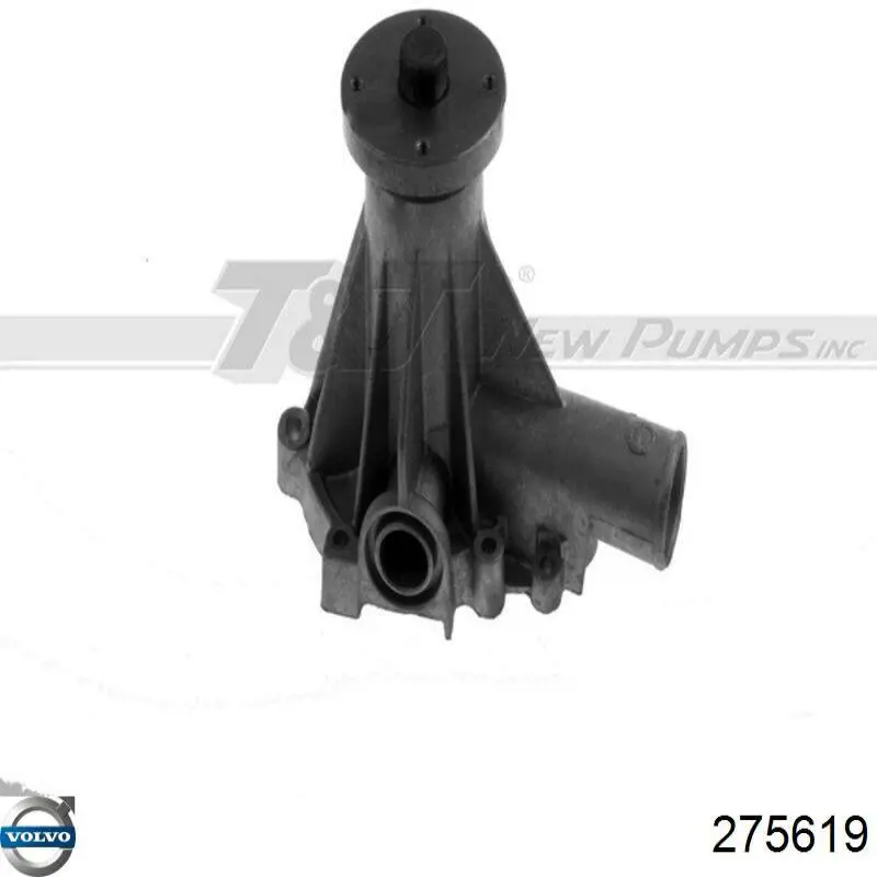 Помпа охолодження Volvo 275619 ціна, від 29.35 USD