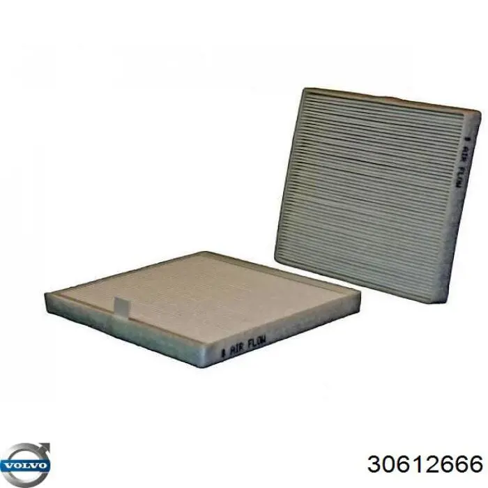 Фільтр повітряний обігрівача Volvo 30612666 ціна, від 5.49 USD